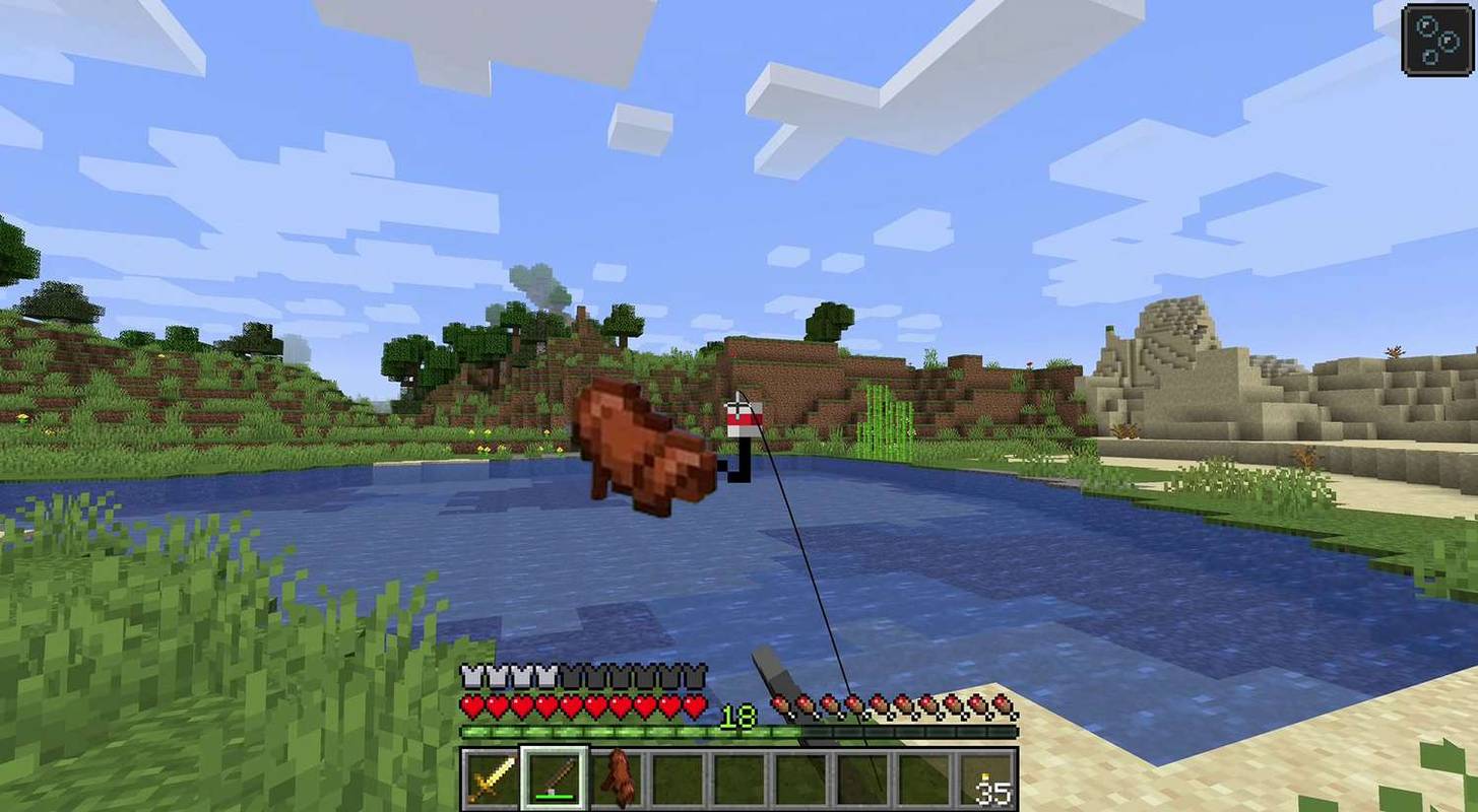 Bắt yên ngựa trong Minecraft.