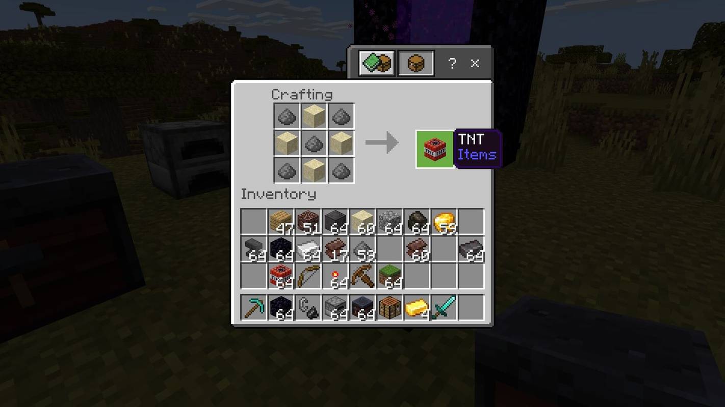 Cách chế tạo TNT trong Minecraft