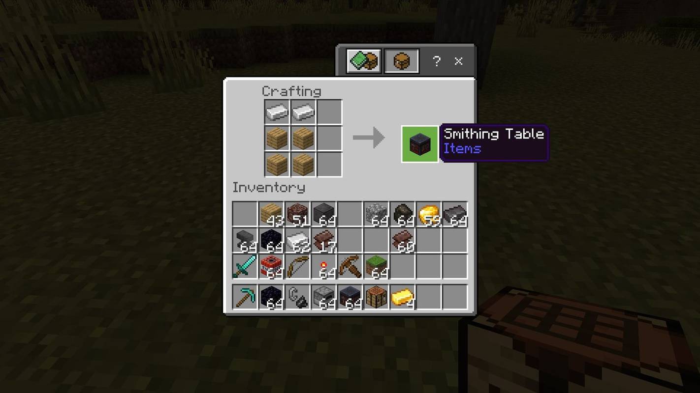 Comment fabriquer une table de forge dans Minecraft