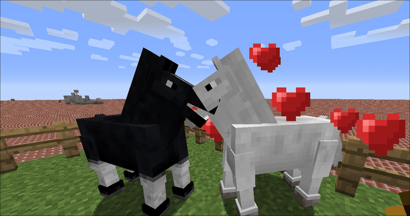 Hur man föder upp hästar i Minecraft