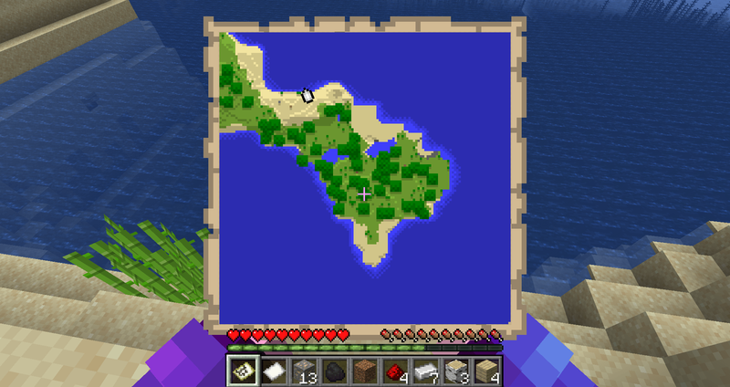 Como fazer um mapa no Minecraft