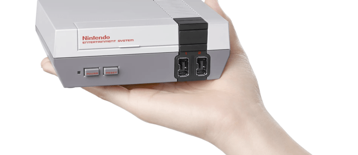 향수 엔터테인먼트 시스템 : Nintendo Classic Mini는 새롭고 컴팩트 한 NES입니다.