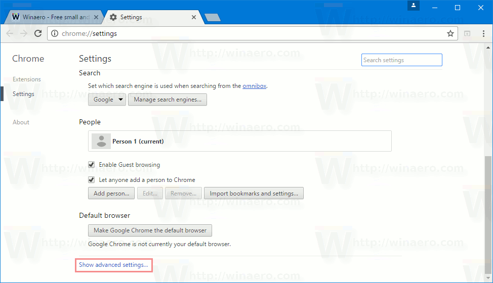Google Chrome спрашивает, где сохранять загрузки