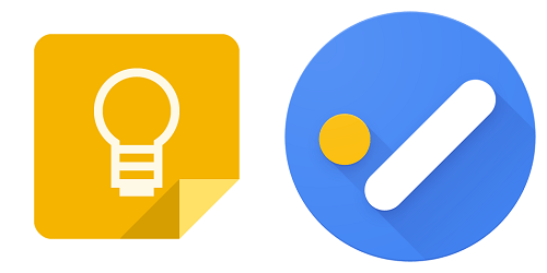 Google Keepin ja Tasksin välinen ero