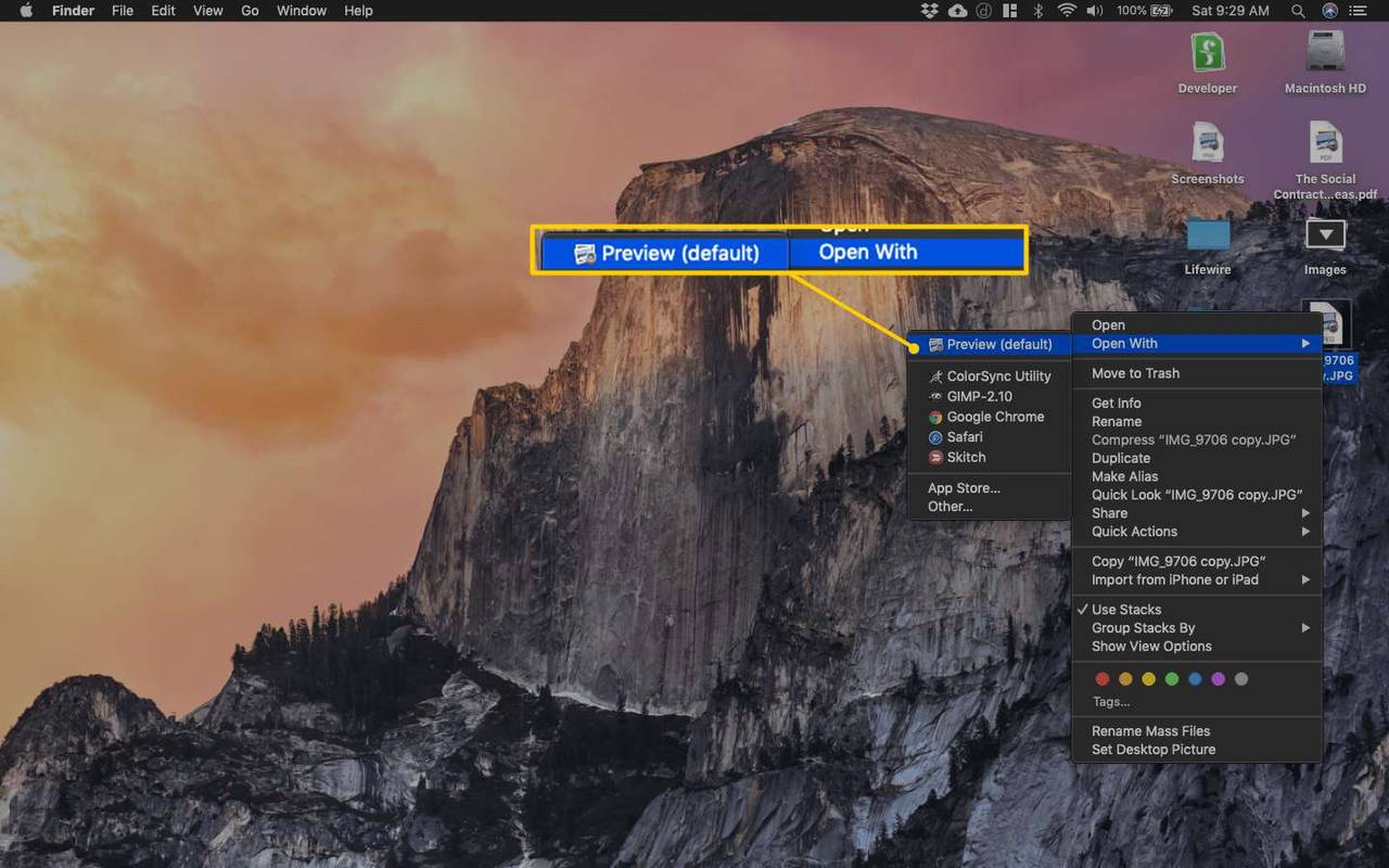 Bidang nama file dalam dialog Simpan di Gimp untuk macOS