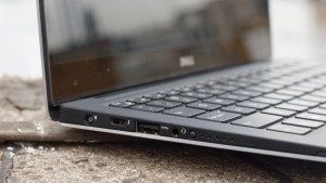 Test Dell XPS 13 : Bord gauche et clavier