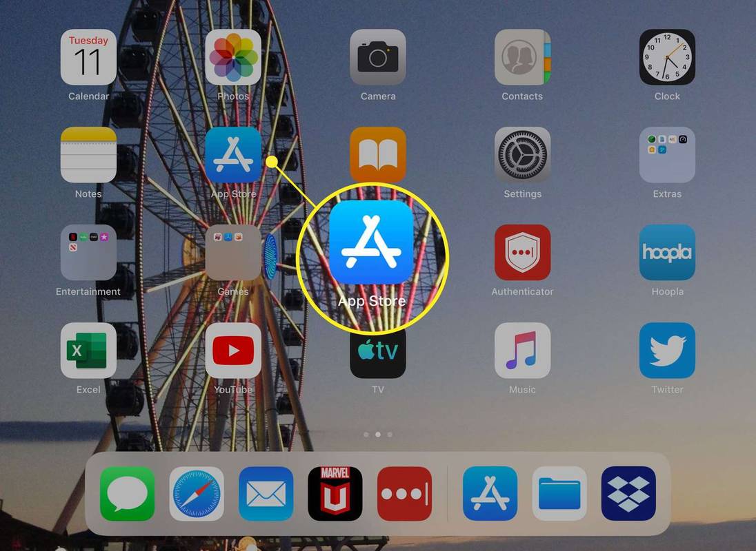 Aplikácia App Store na iPade