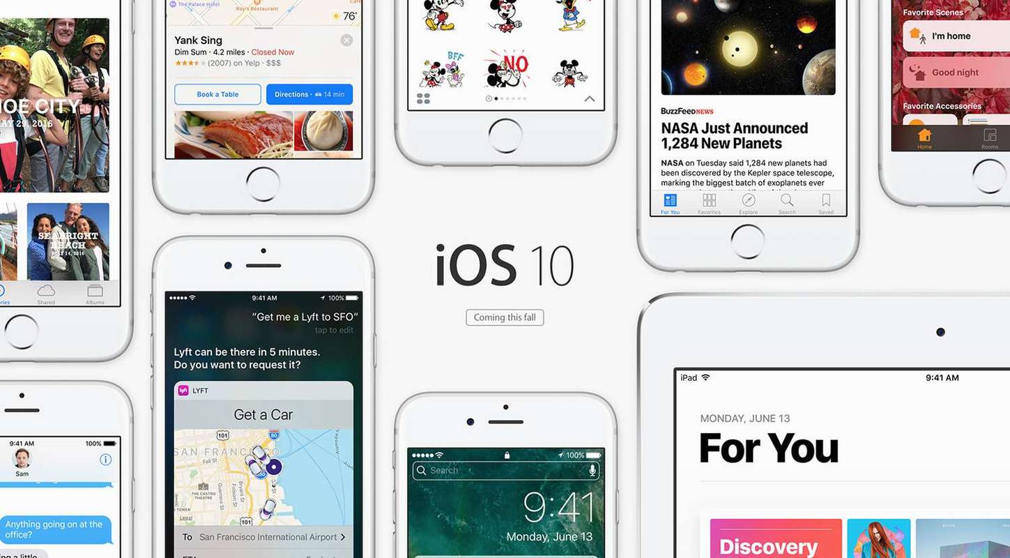 Materiał promocyjny na iOS 10