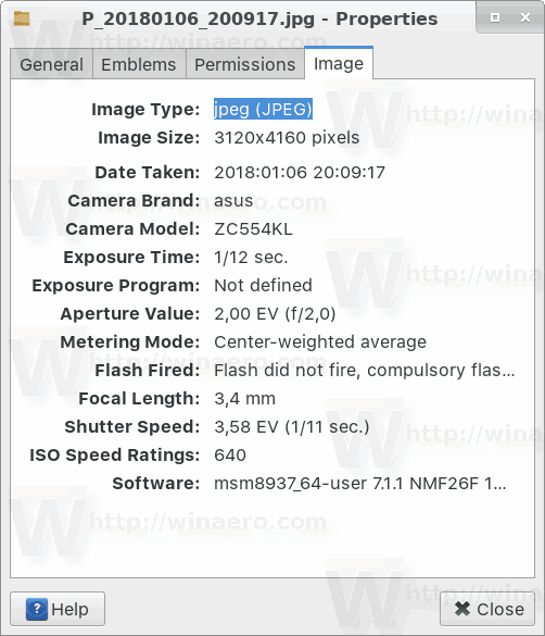 Linux Exif In Thunar