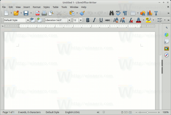 Farebné ikony Libre Office Linux Mint