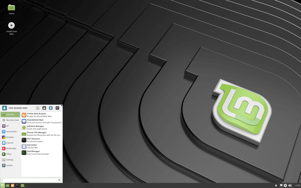 Linux Mint 19 Xfce