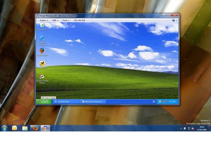 Chế độ Windows XP