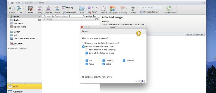 Ako ukladať e-maily z Outlooku na pevný disk