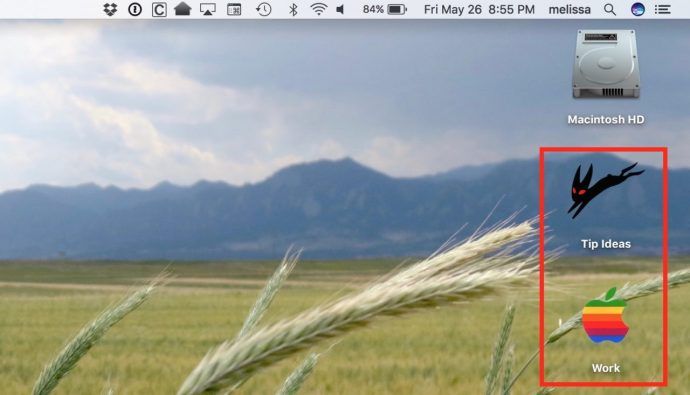 folder desktop mac