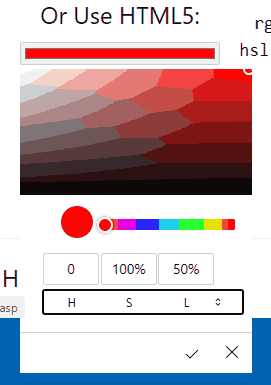 Okno dialogowe nowego koloru w przeglądarce Microsoft Edge 2
