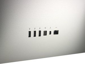 Apple Thunderbolt Display - puertos