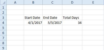 Excel les dates