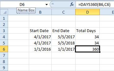 Dates Excel6