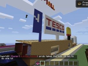 Tesco Minecraft