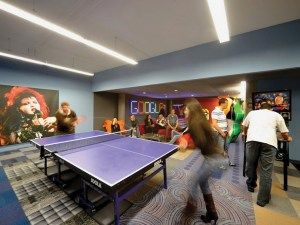 Ping-pong des bureaux de Google