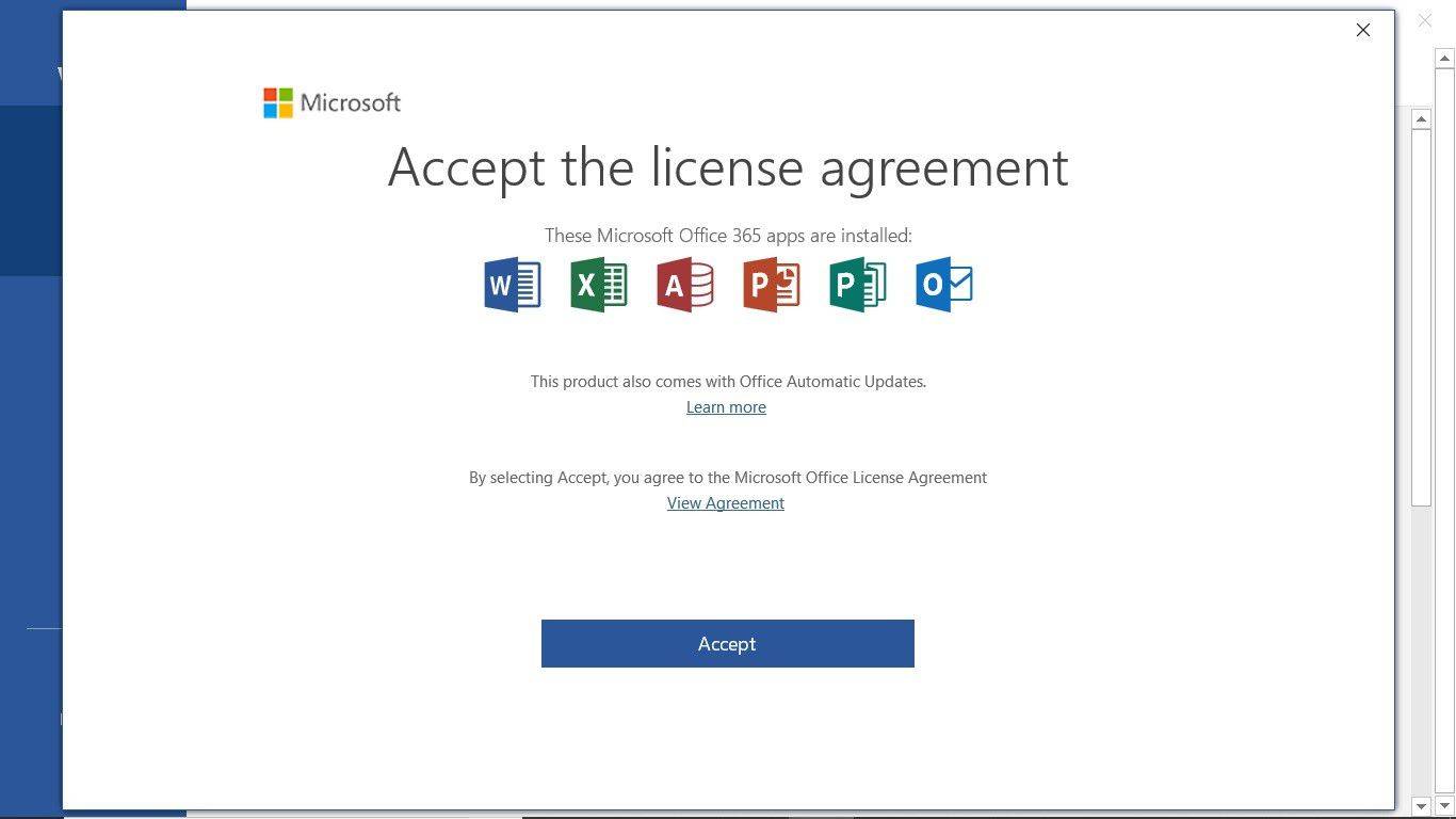 Perjanjian lisensi Office 365