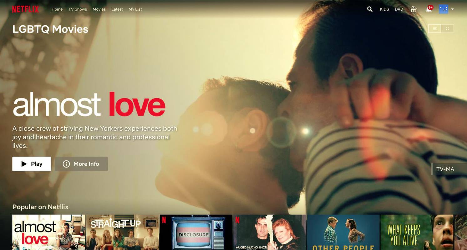 يتم فتح أفلام LGBTQ باستخدام رموز Netflix المخفية