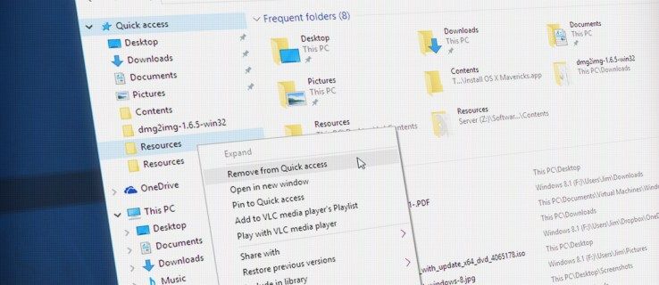Hvordan rydde opp og temme rask tilgang i Windows 10
