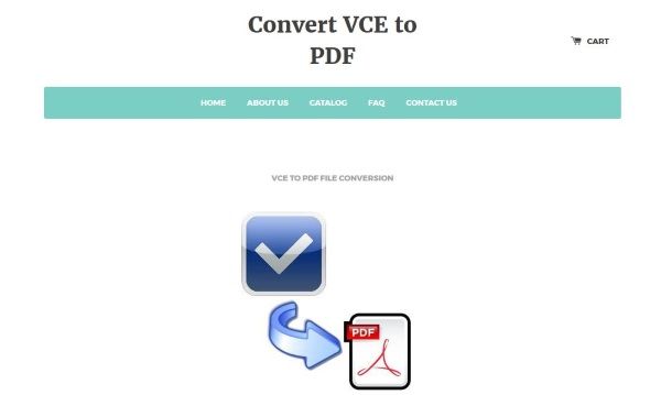 VCEファイルをPDF2に変換する方法