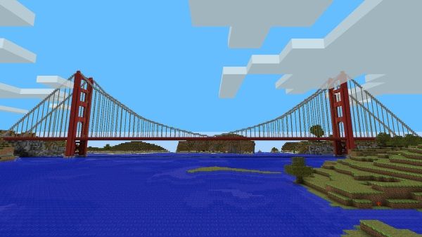 Top tip til at bygge broer i Minecraft2