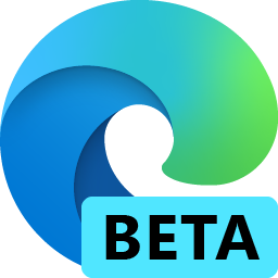 Icône Edge Beta Fluent Big 256