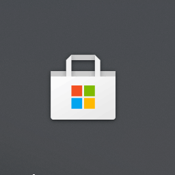 Microsoft Store-ikon Farverigt flydende 256 2