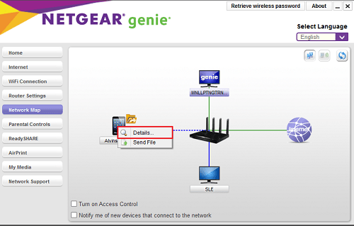 Включение родительского контроля на маршрутизаторе Netgear Router