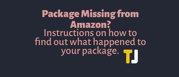 Jak nahlásit chybějící balíček na Amazonu