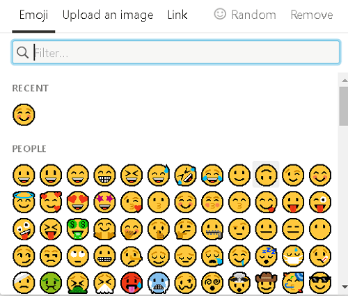 bagaimana menambahkan emoji dalam teks