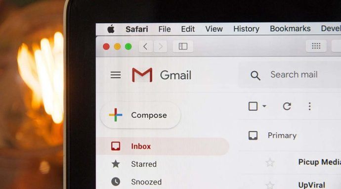 Boîte de réception Gmail