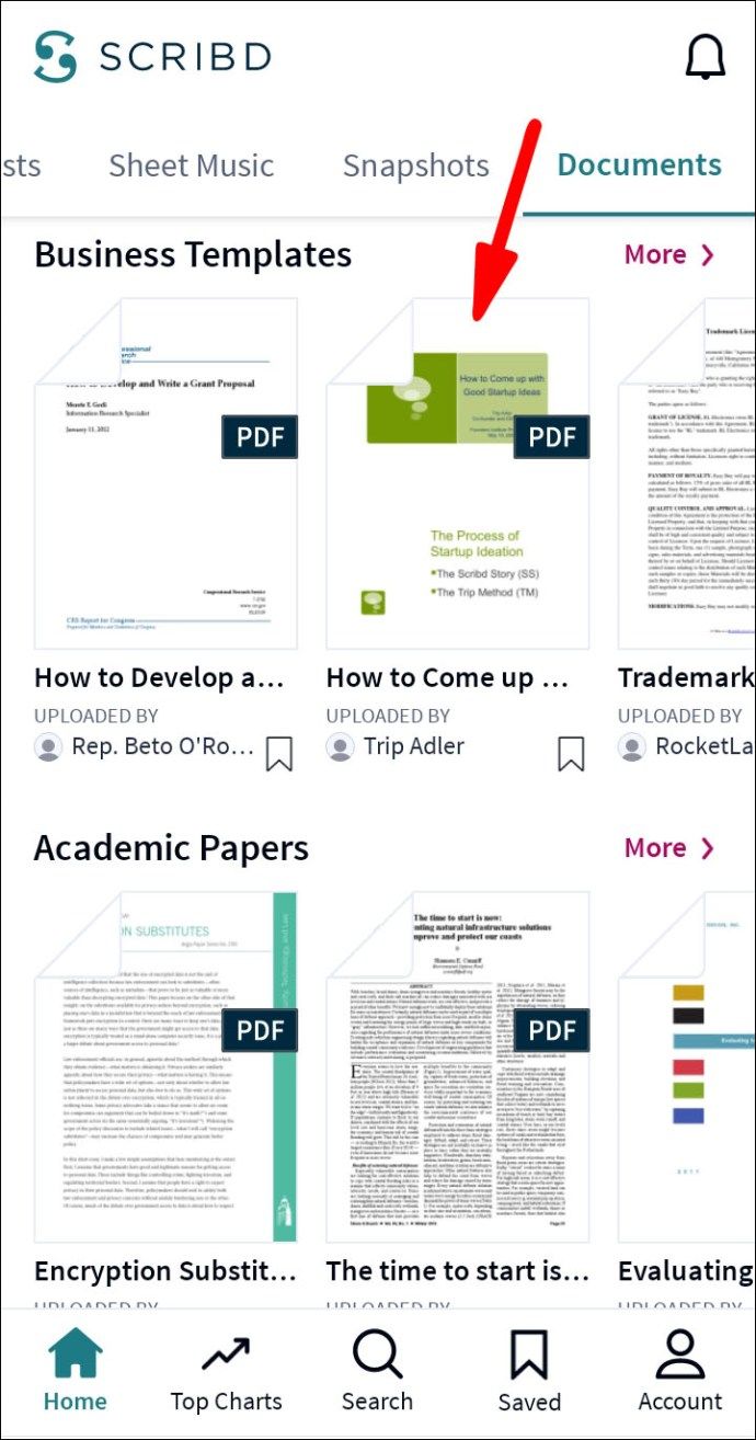 download a pdf from scribd