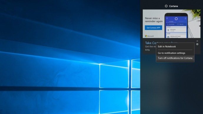 Consejo rápido: Cómo desactivar las notificaciones de Cortana en Windows 10