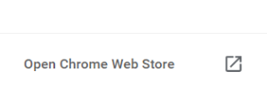 Strona Chrome Store