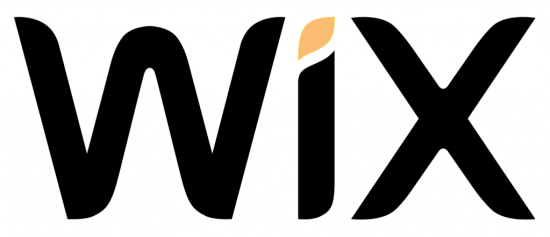 Captura de pantalla del logo de Wix