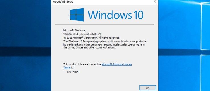 Consejo rápido: cómo encontrar su número de compilación de Windows 10