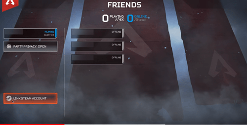 obrazovka priateľov