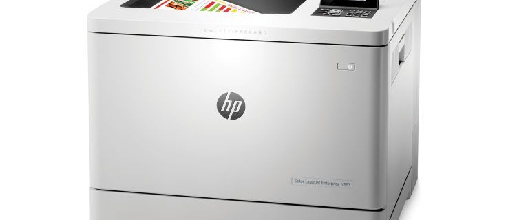 HP Color LaserJet Enterprise M553dn Test