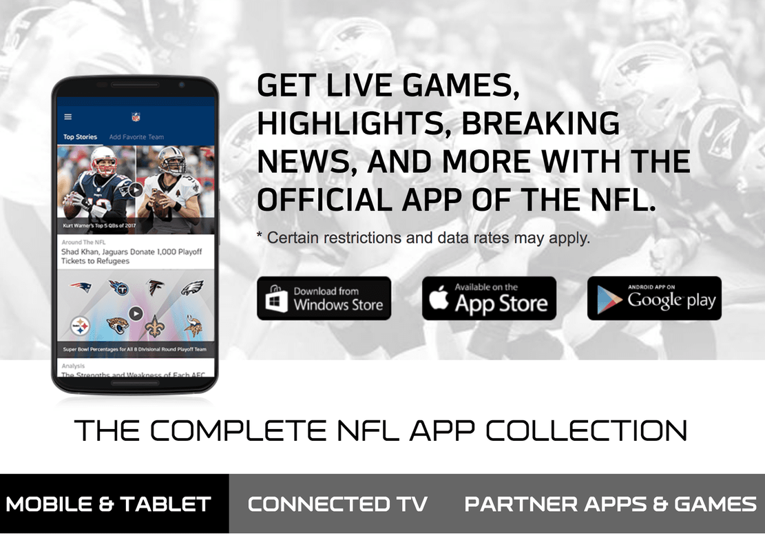 Kolekcja aplikacji NFL