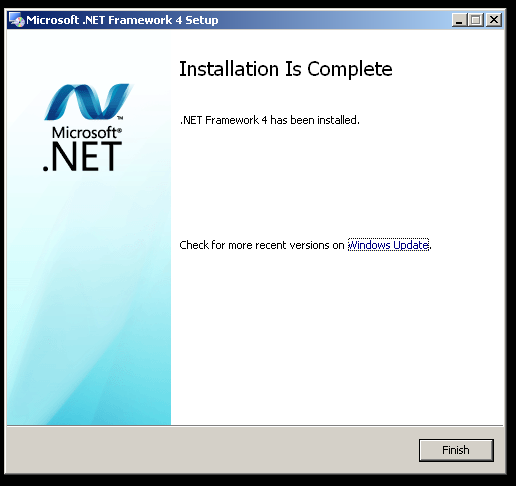 πρόγραμμα εγκατάστασης net 4