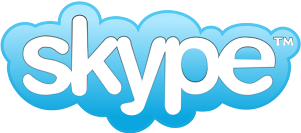 spanduk logo skype 2