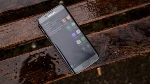 Samsung Galaxy S7 Edge - snarveier på skjermen