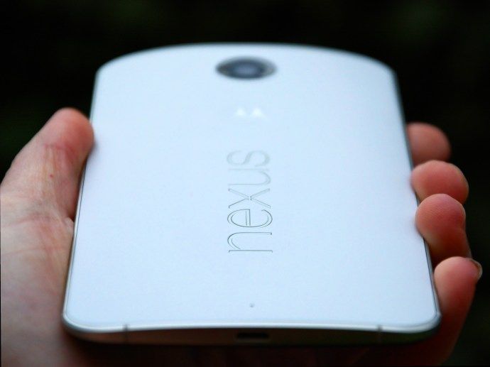 Nexus 6-Test – von hinten