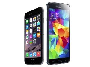 iPhone 6 contre galaxie S5