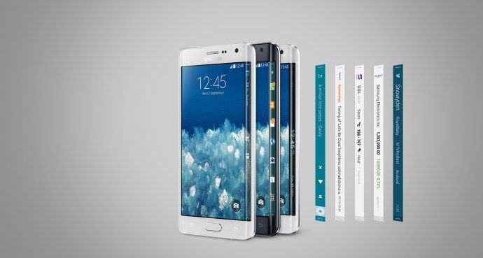 Samsung Galaxy Note Edge - več robnih zaslonov