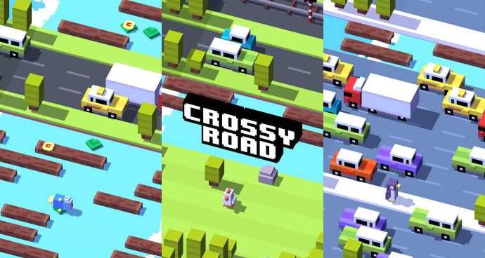Crossy Road En İyi Android Uygulaması 2015